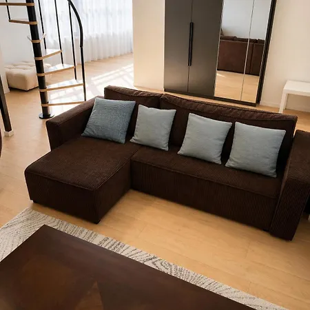 Modern Loft With Unique Design & River Walk Nearby Apartamento Kaunas
