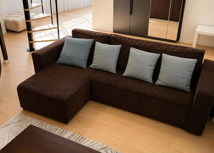 Modern Loft With Unique Design & River Walk Nearby Apartment Kaunas